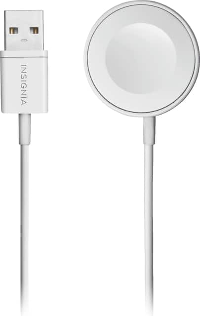 Insignia Apple Watch Magnetic Charging Cable 6 White Ns Awcb6w Best Buy