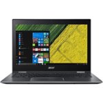 Front Zoom. Acer - Spin 5 2-in-1 13.3" Refurbished Touch-Screen Laptop - Intel Core i5 - 8GB Memory - 256GB Solid State Drive - Steel Gray.