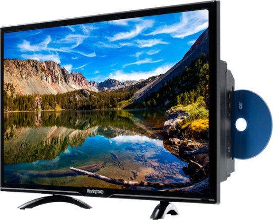 Left Zoom. Westinghouse - 24" Class LED HD TV/DVD Combo.