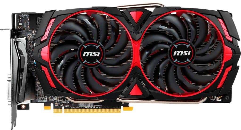 Best Buy: MSI AMD Radeon RX 580 ARMOR MK2 OC 8G GDDR5 PCI Express