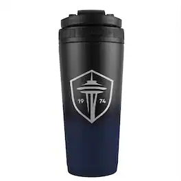 WinCraft - Seattle Sounders FC 26oz. Ombre Stainless Steel Blender Bottle - Multicolor