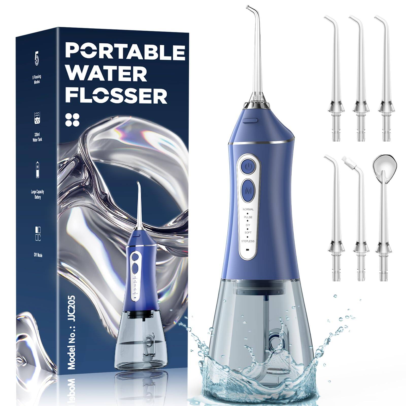 PORTABLE WATER FLOSSER  
Model No: JJC205