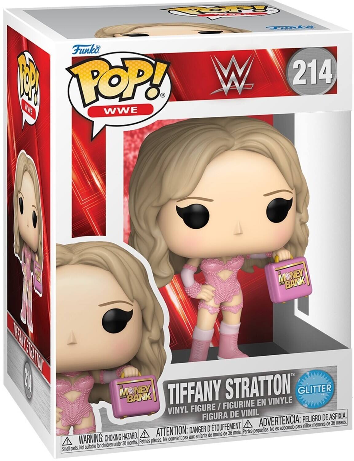 Funko POP! WWE 214 WWE MONEY BANK TIFFANY STRATTON GLITTER VINYL FIGURE / FIGURINE EN VINYLE FIGURA DE VINIL

WARNING: CHOKING HAZARD. Small parts. Not suitable for children under 36 months.