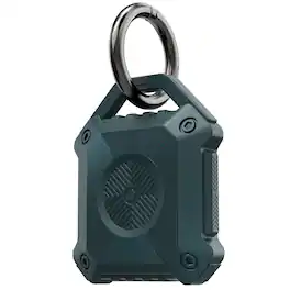 Vena - For Apple AirTag Holder, AirTag Keychain iP56 Water Resistant, AirTag Case Cover For Pet Dog Cat Collar Luggage - Green