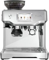 Breville - the Barista Touch Espresso Machine with 9 bars of pressure, Milk Frother and integrated grinder - Stainless Steel - Front_Zoom