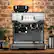 Alt View 15. Breville - the Barista Touch Espresso Machine with 9 bars of pressure, Milk Frother and integrated grinder - Stainless Steel.