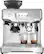 Left. Breville - the Barista Touch Espresso Machine with 9 bars of pressure, Milk Frother and integrated grinder - Stainless Steel.