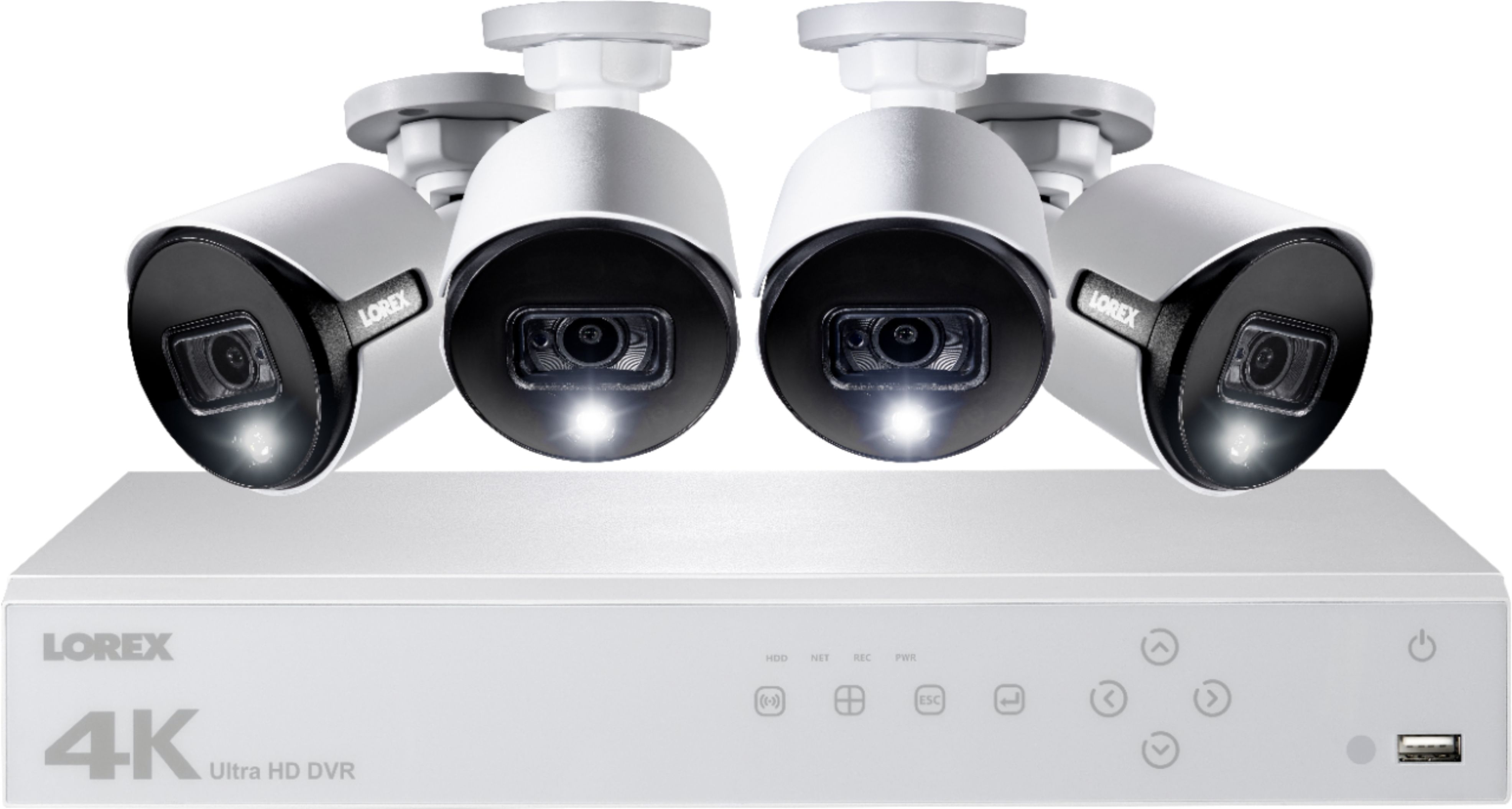 Lorex Weatherproof Indoor/Outdoor 4K Ultra HD Security Camera w/Long Range... 