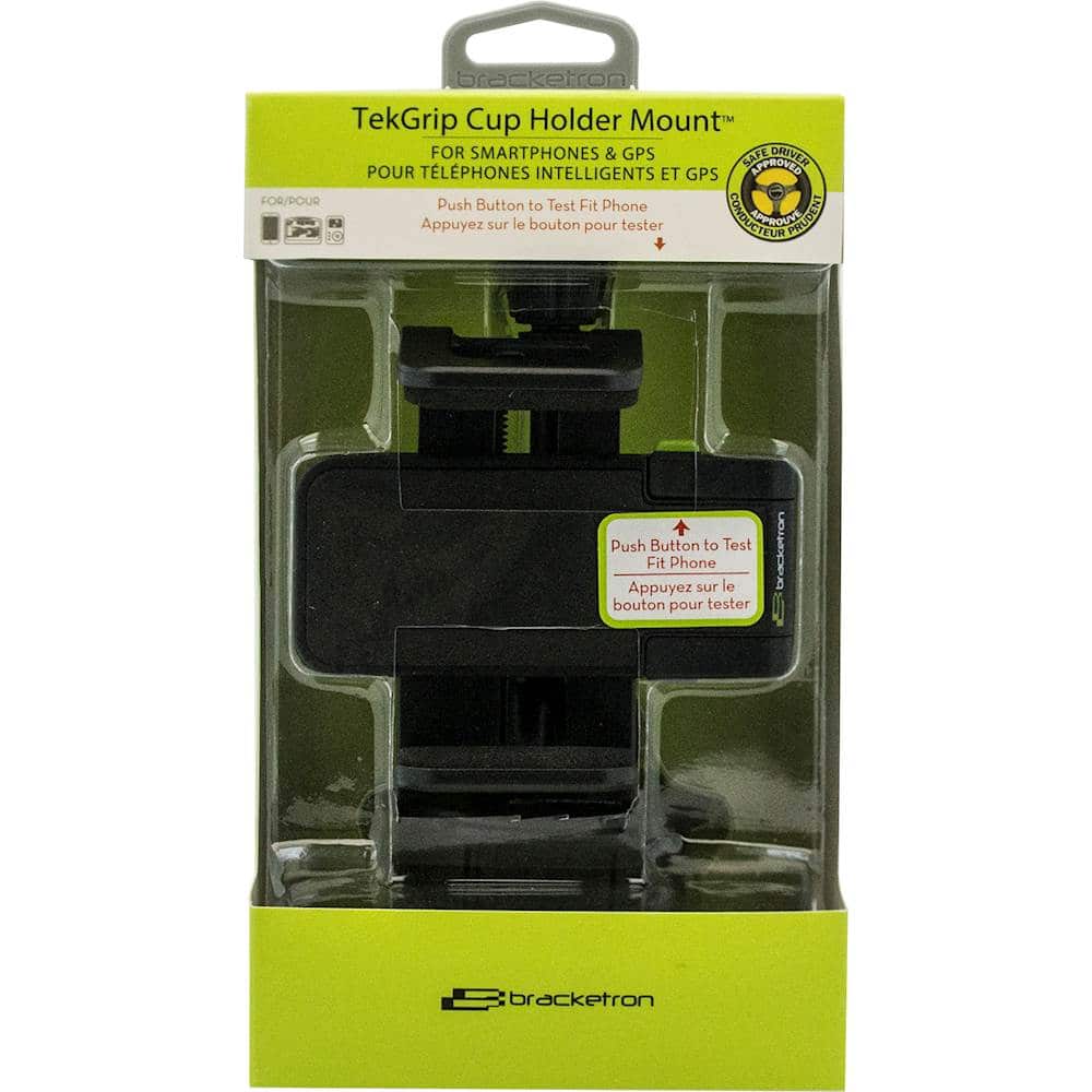 Alt View 18. Bracketron - TekGrip Cup Holder Mount for Most Smartphones.