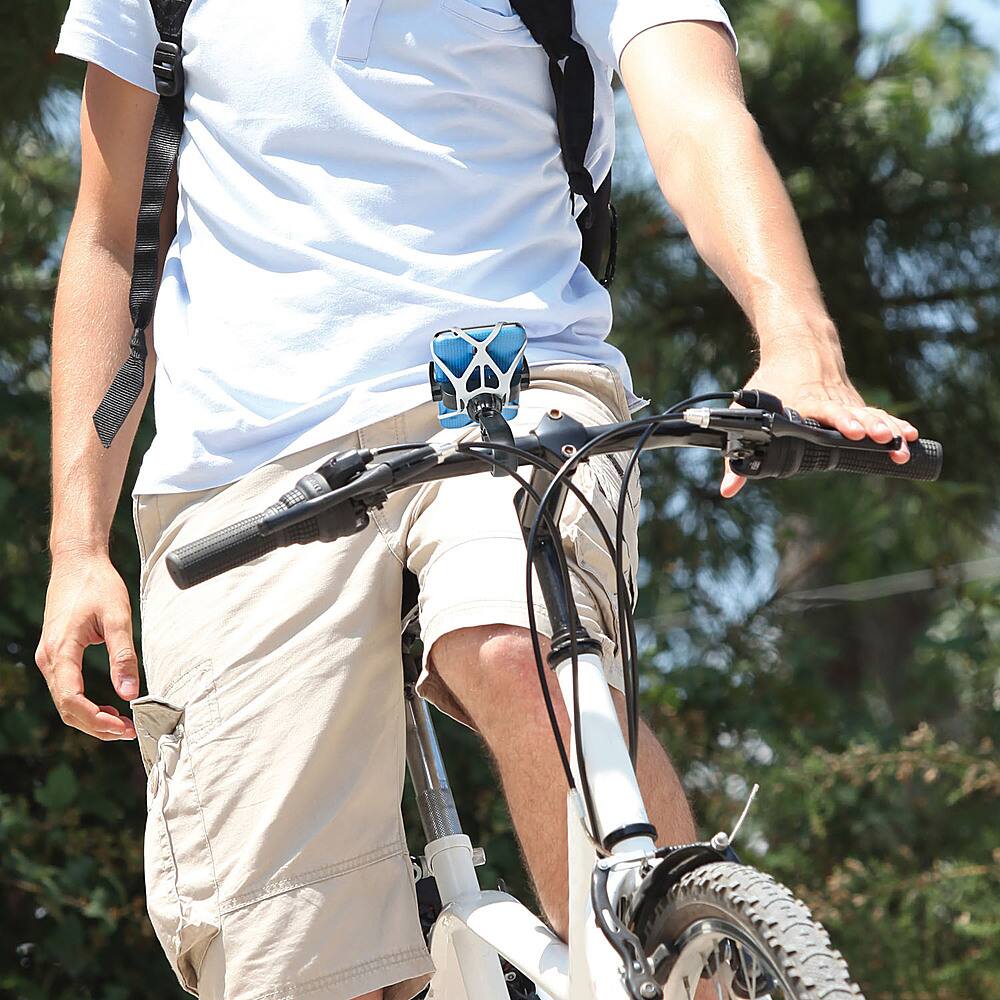 Left. Bracketron - Mi-T Grip Bar Mount - Black.