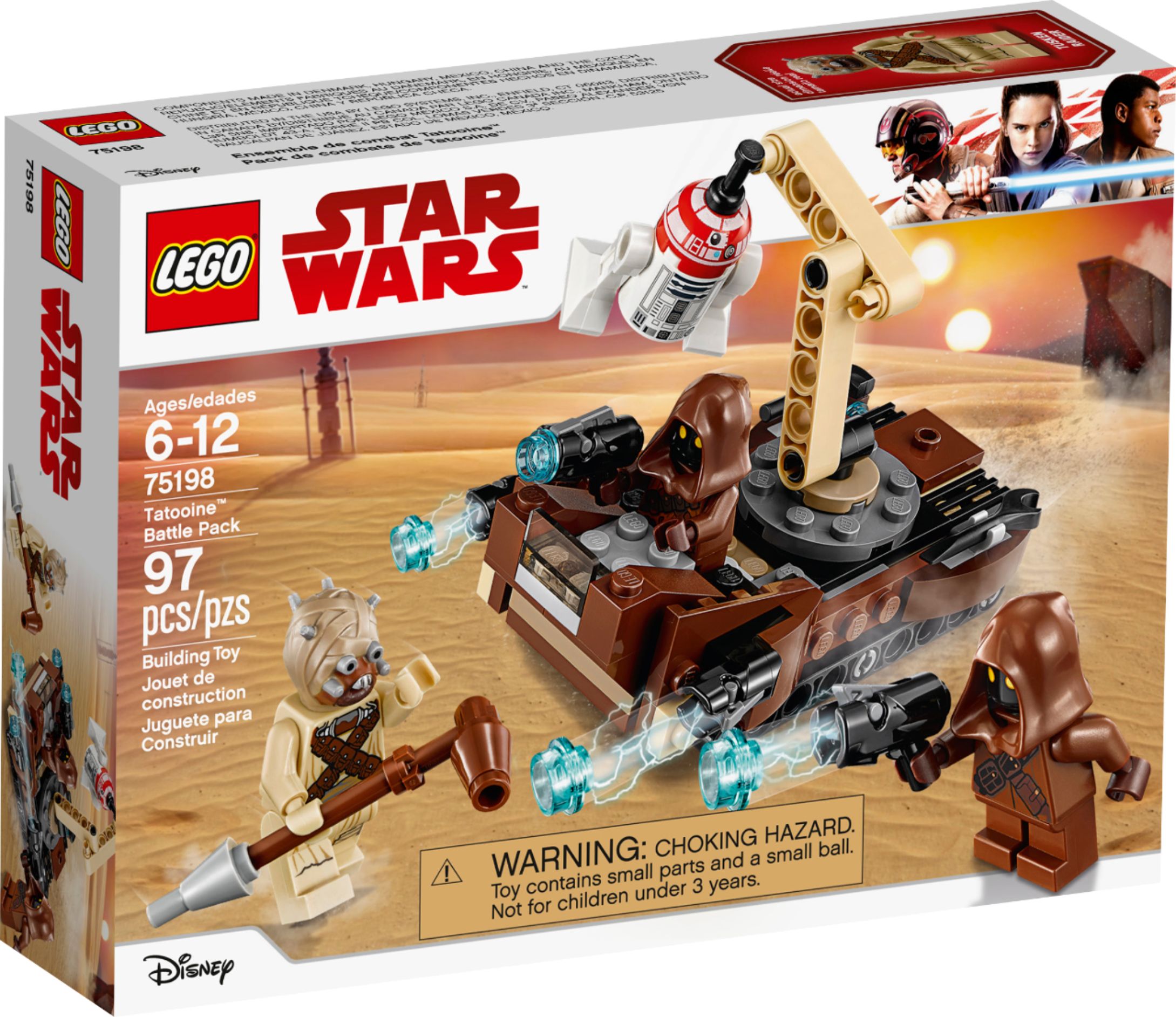 Kvinde Præsident udløb Best Buy: LEGO Star Wars Tatooine Battle Pack 75198 Brown 6212556