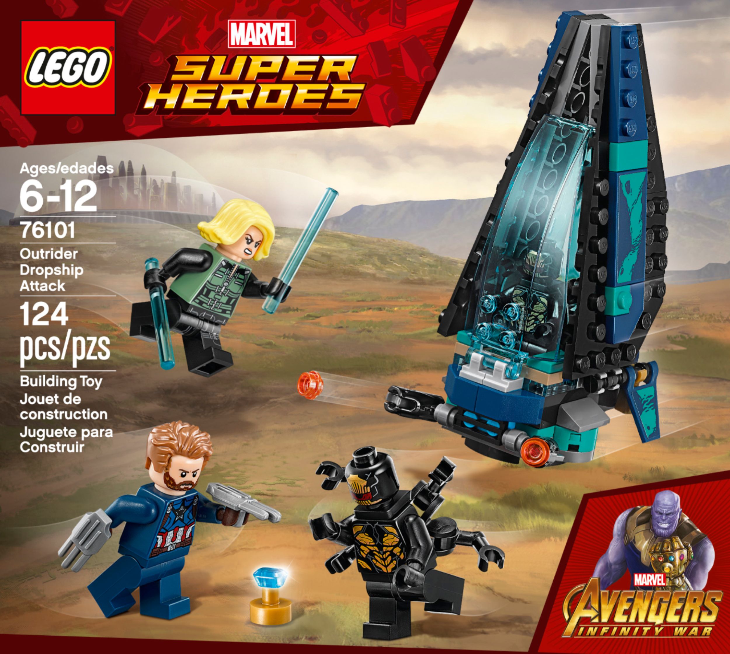 lego marvel avengers infinity war sets
