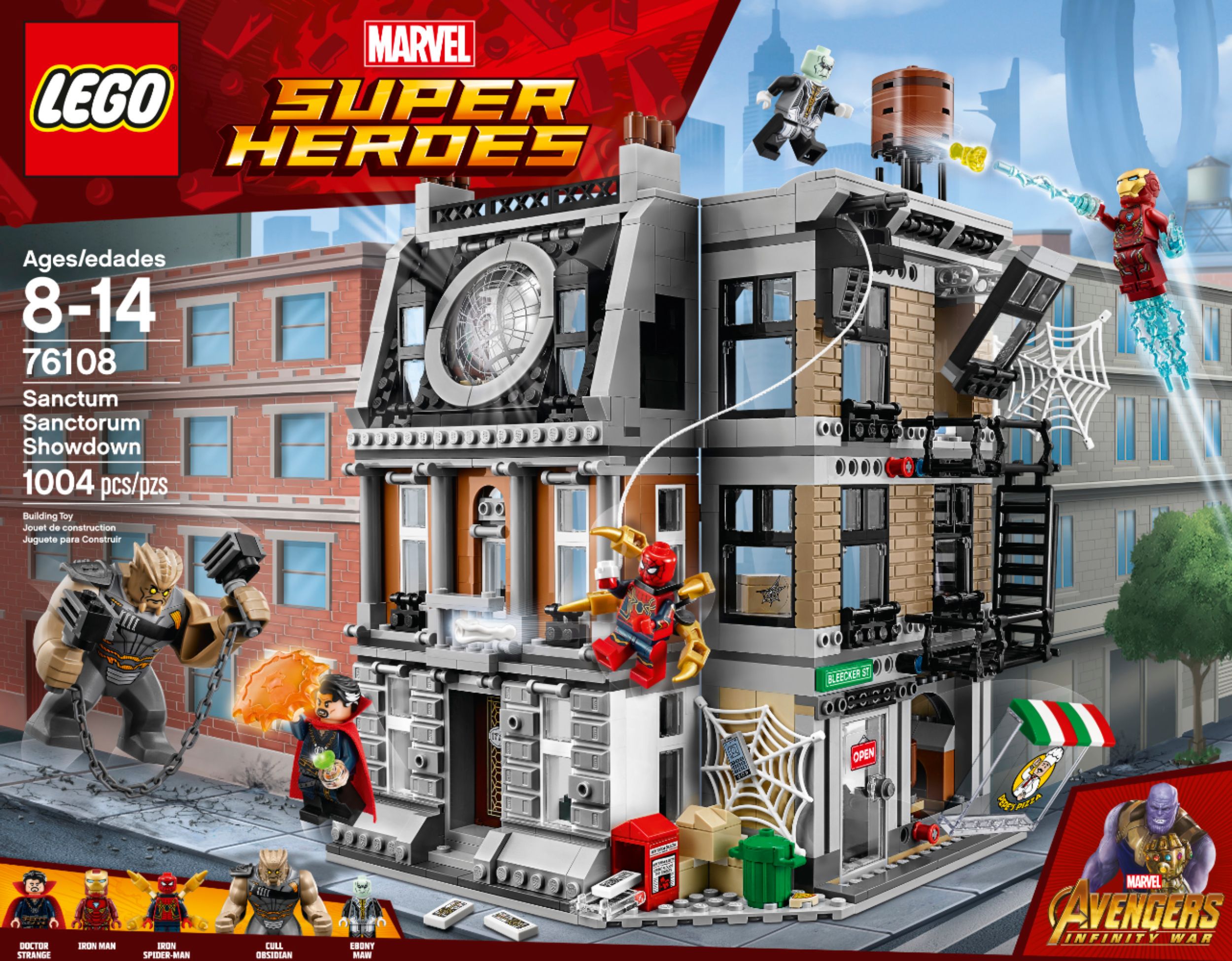 Best Buy: LEGO Marvel Super Heroes: Avengers Infinity War Sanctum Sanctorum Multi Colored 6212596