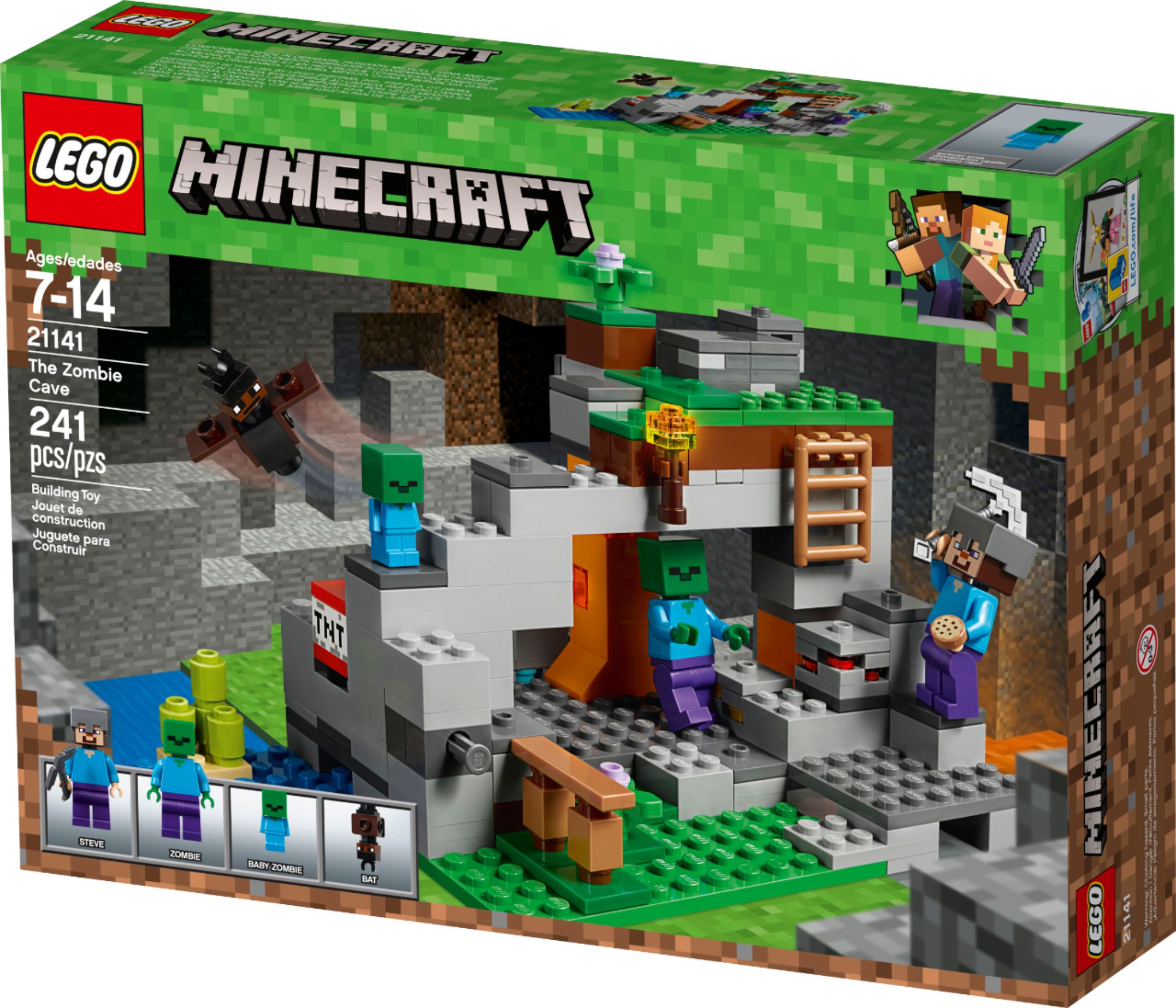 Best Buy: LEGO Minecraft Zombie Cave 21141