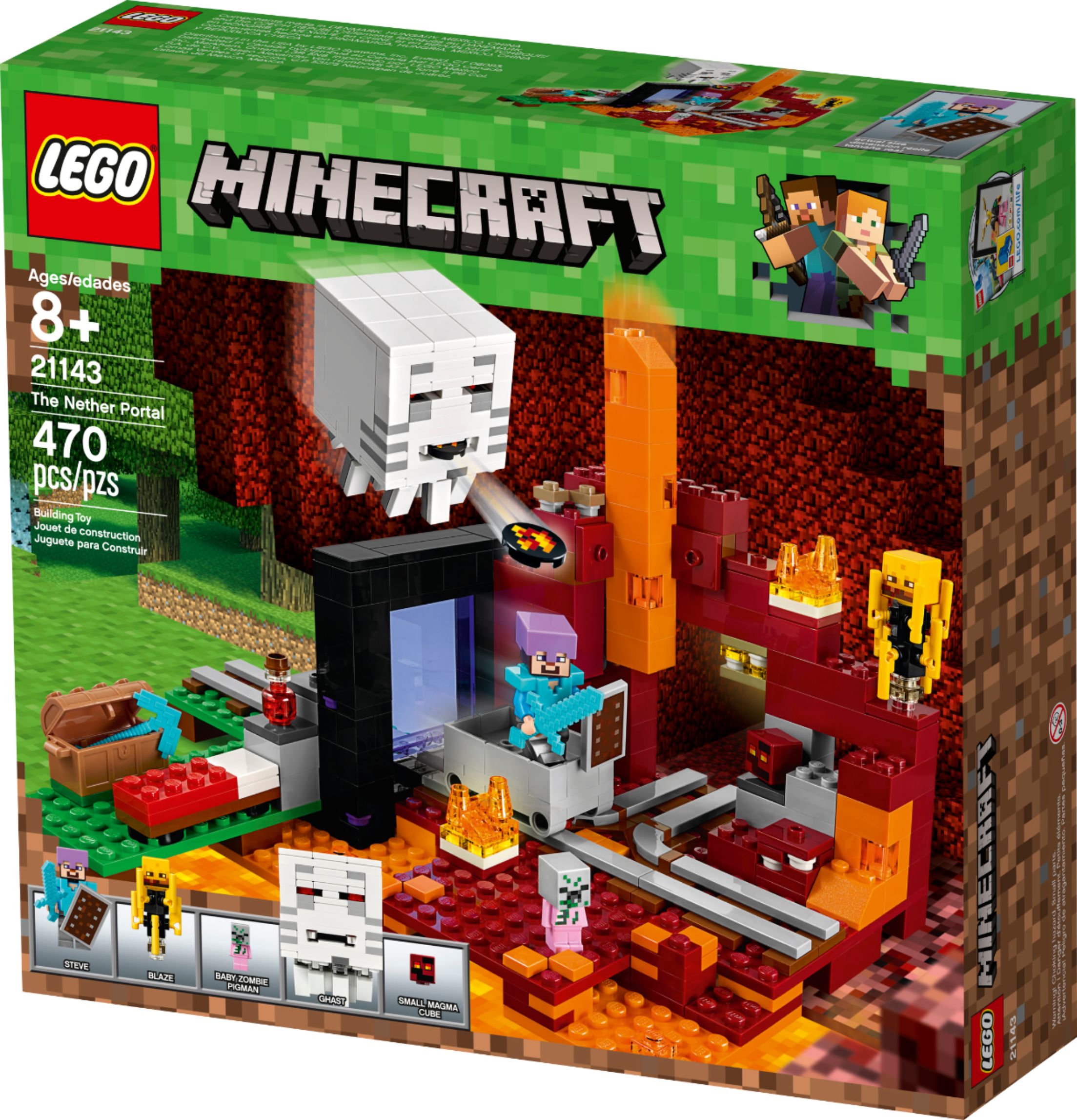 Best Buy Lego Minecraft The Nether Portal