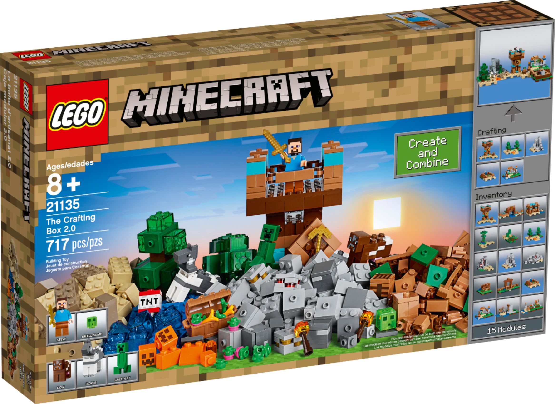 Best Buy: LEGO Minecraft The Crafting Box 2.0 21135 6174362