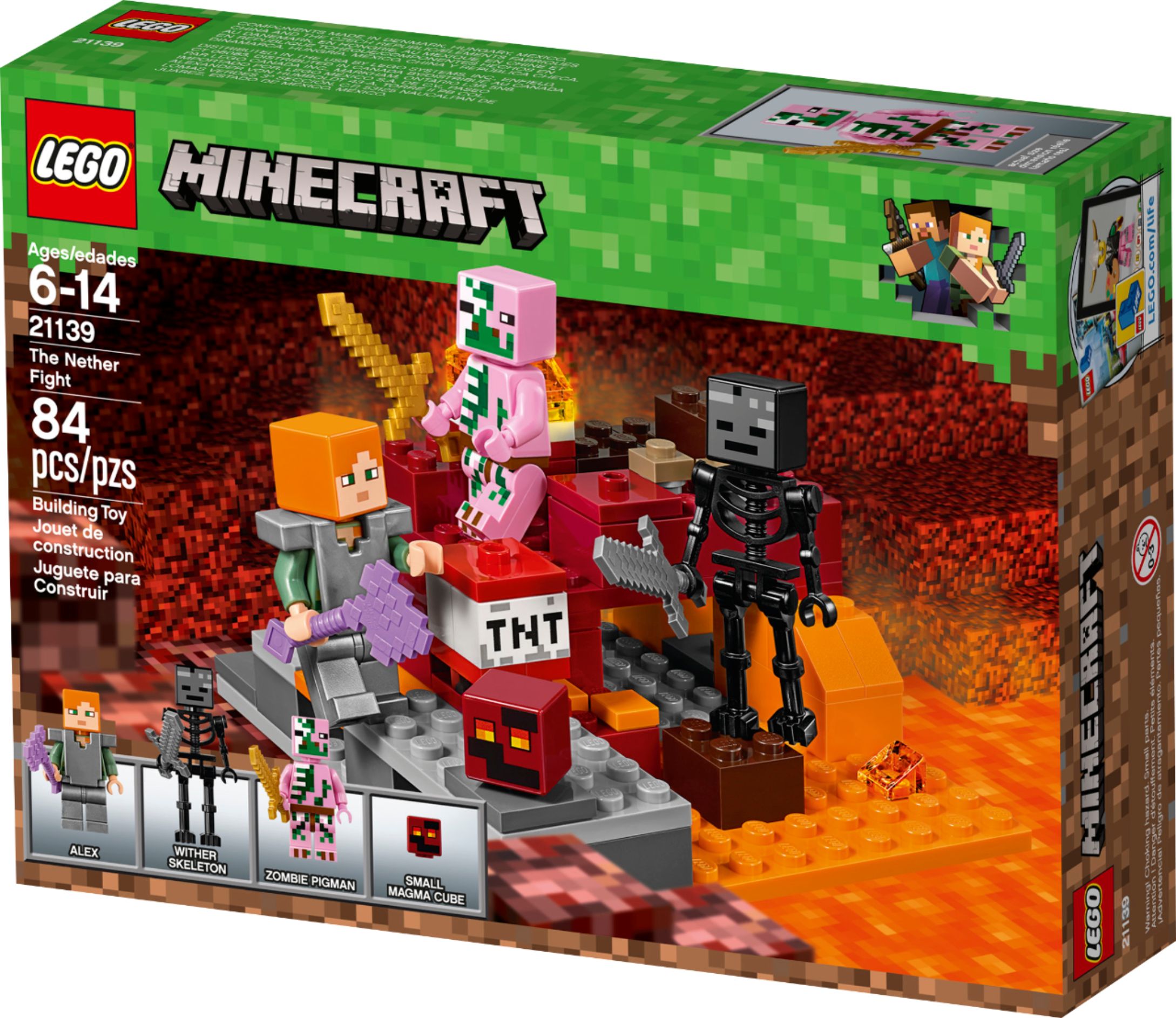 Best Buy Lego Minecraft The Nether Fight