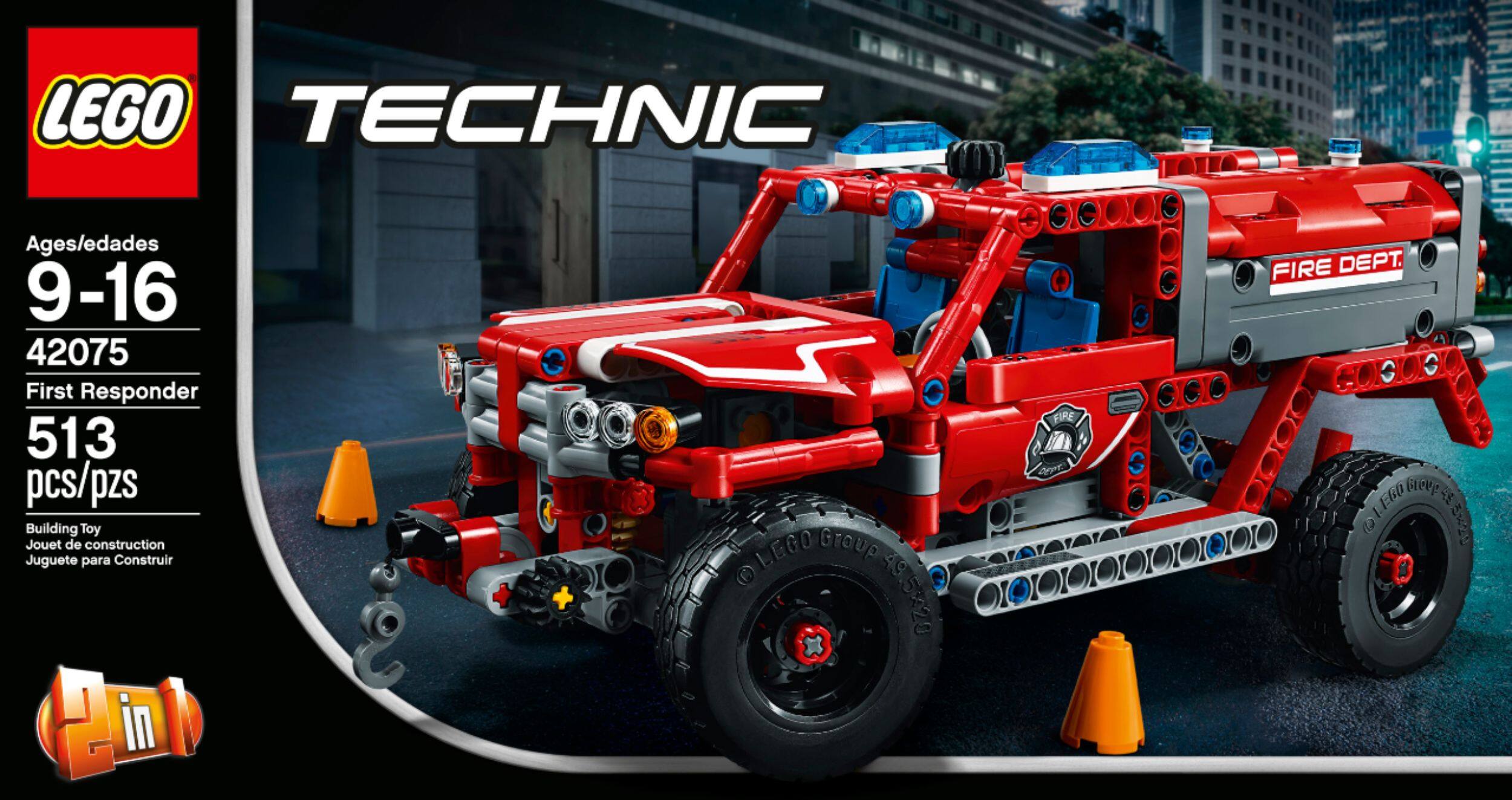 LEGO Technic First Responder 42075 6213695 Best Buy