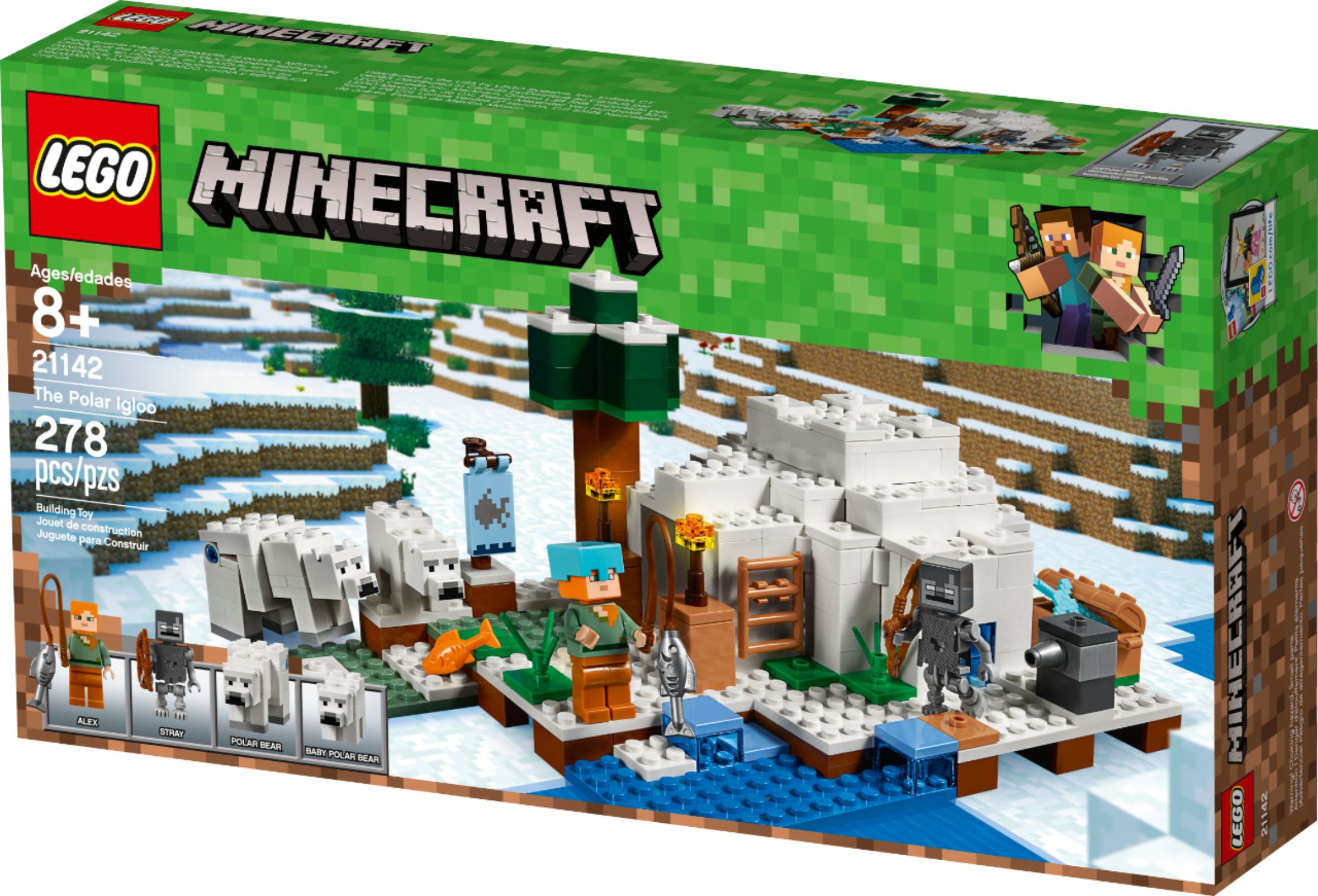 Best LEGO Minecraft Polar Igloo 21142