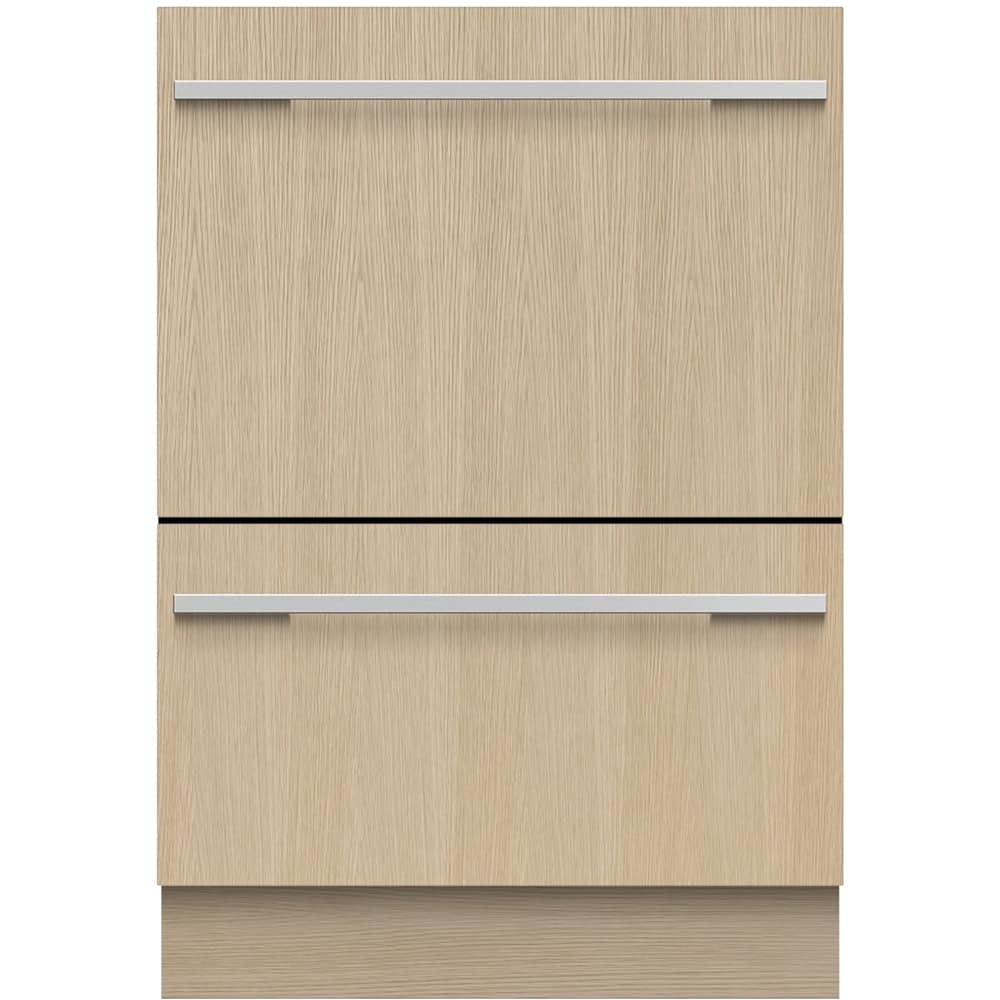 Front. Fisher & Paykel - 24" Top Control Built-In Dishwasher - Custom Panel Ready.