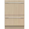 Front. Fisher & Paykel - 24" Top Control Built-In Dishwasher - Custom Panel Ready.