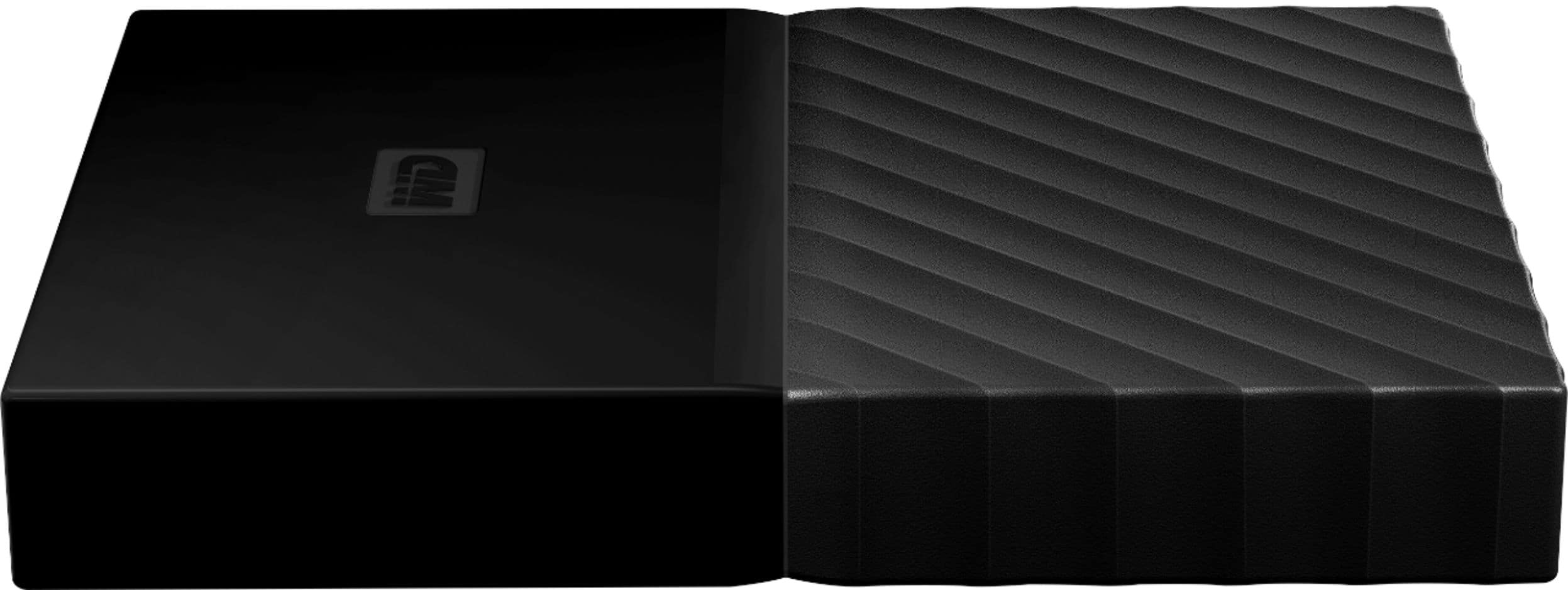 Alt View 12. WD - My Passport 2TB External USB 3.0 Portable Hard Drive with Hardware Encryption - Black.