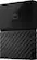 Left. WD - My Passport 2TB External USB 3.0 Portable Hard Drive with Hardware Encryption - Black.