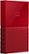 Angle Zoom. WD - My Passport 2TB External USB 3.0 Portable Hard Drive with Hardware Encryption - Red.