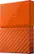 Alt View 12. WD - My Passport 2TB External USB 3.0 Portable Hard Drive with Hardware Encryption - Orange.