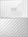 Front. WD - My Passport 2TB External USB 3.0 Portable Hard Drive with Hardware Encryption - White.