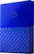 Alt View 12. WD - My Passport 2TB External USB 3.0 Portable Hard Drive with Hardware Encryption - Blue.