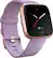Angle. Fitbit - Versa Special Edition - Lavender Rose Gold.