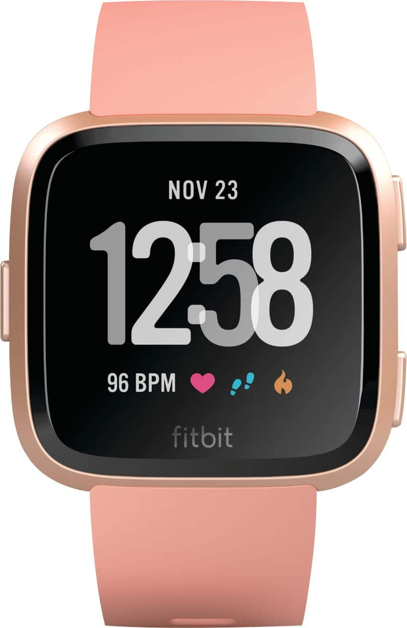 fitbit versa pink