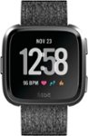Front Zoom. Fitbit - Versa Special Edition - Charcoal.