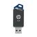 Front. HP - 32GB USB 3.0 Flash Drive - Black.