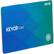 Angle. KeyCo - Card Tracking Device - Blue.