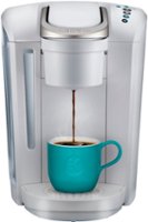 Keurig - K-Select Single-Serve K-Cup Pod Coffee Maker - Matte White - Front_Zoom
