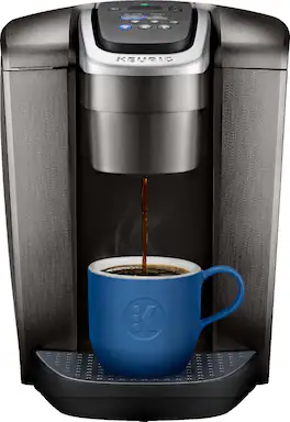 Keurig - K-Elite Single-Serve K-Cup Pod Coffee Maker - Brushed Slate