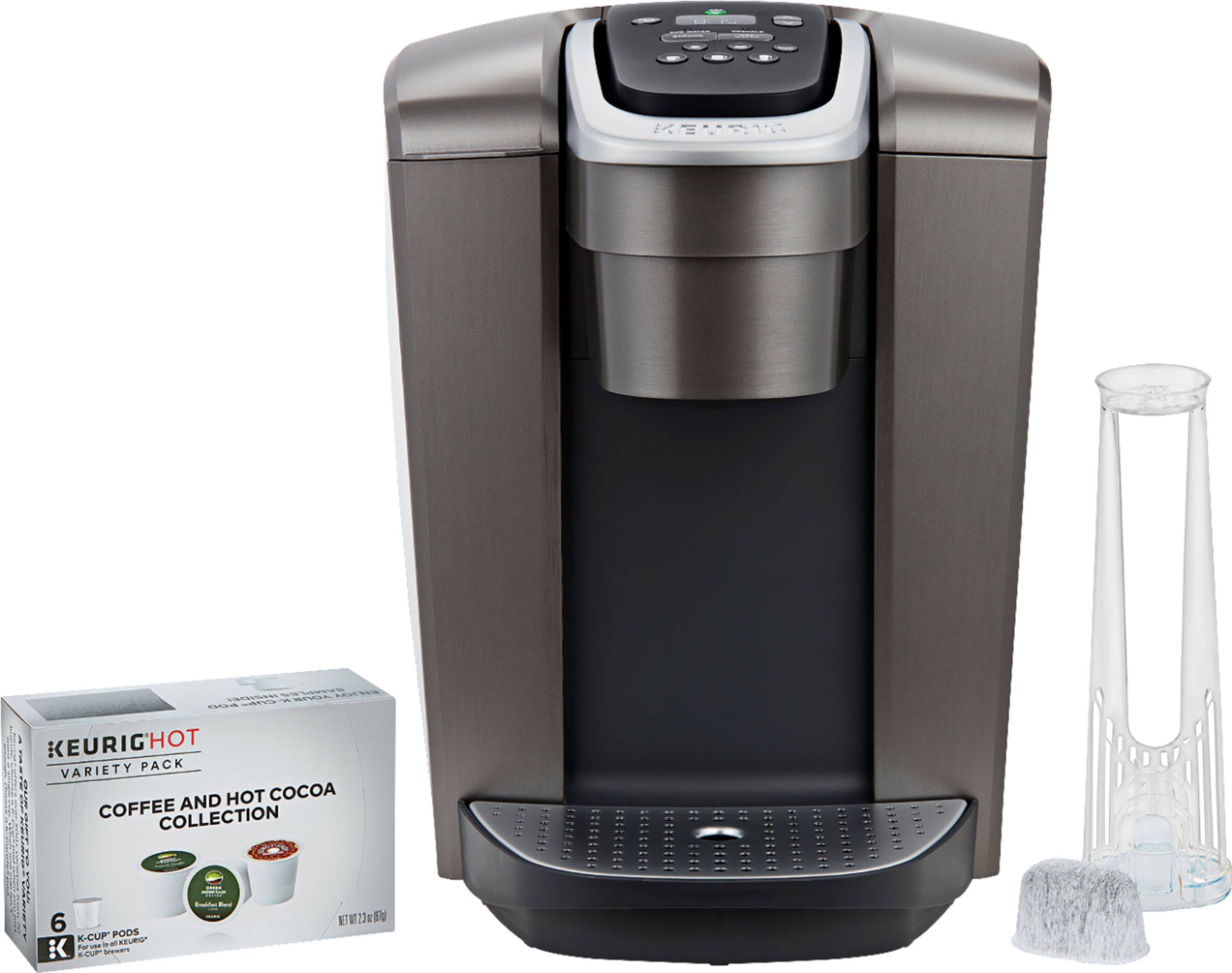 Accessories. Keurig - K-Elite Single-Serve K-Cup Pod Coffee Maker - Brushed Slate.