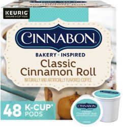 Cinnabon - Classic Cinnamon Roll K-Cup Pods (48-Pack) - Front_Zoom