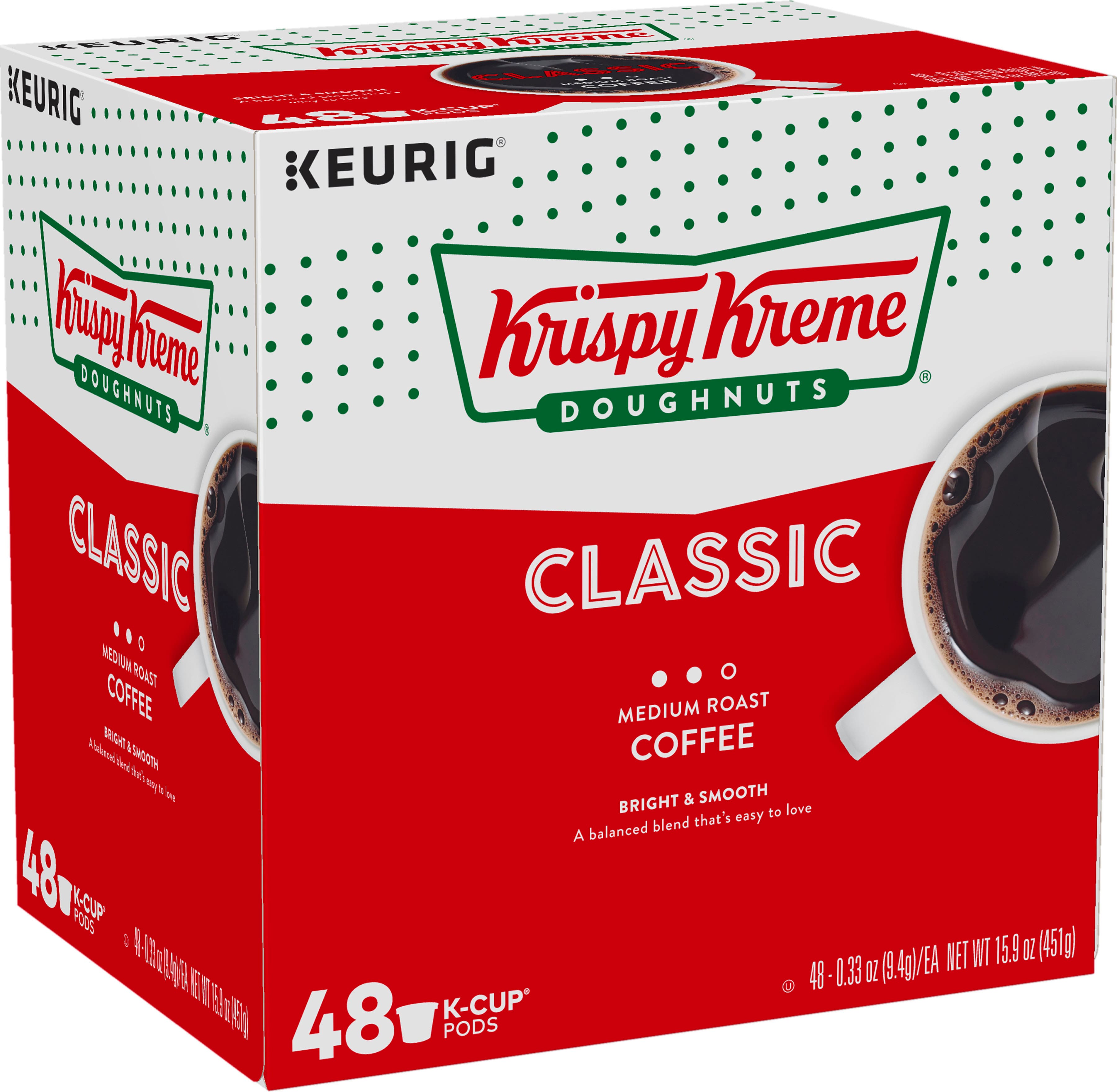 Alt View 12. Krispy Kreme - Classic - Medium Roast K-Cup Pods (48-Pack).