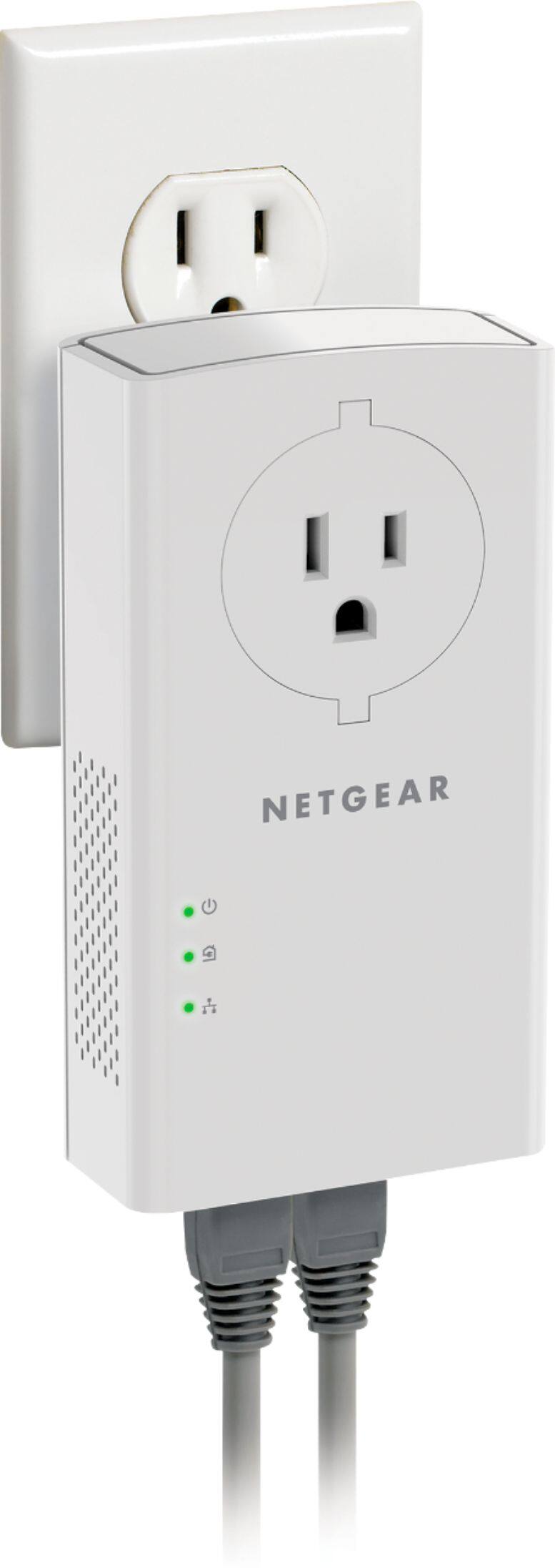 Angle. NETGEAR - Powerline 2000 + Extra Outlet.