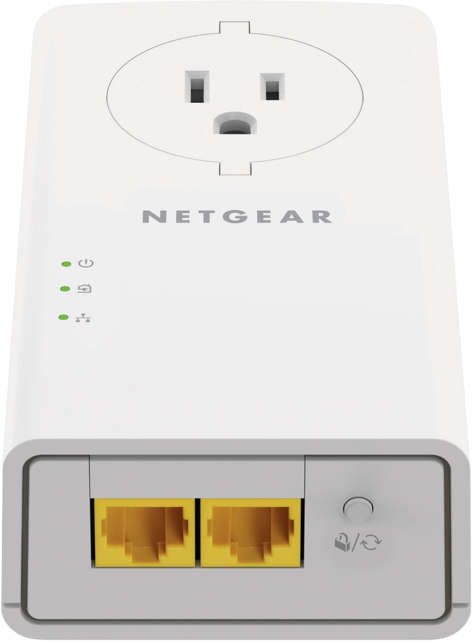 Alt View 11. NETGEAR - Powerline 2000 + Extra Outlet.