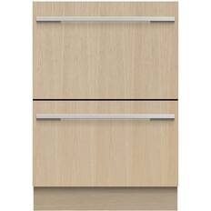 Front. Fisher & Paykel - 24" Front Control Built-In Dishwasher - Custom Panel Ready.