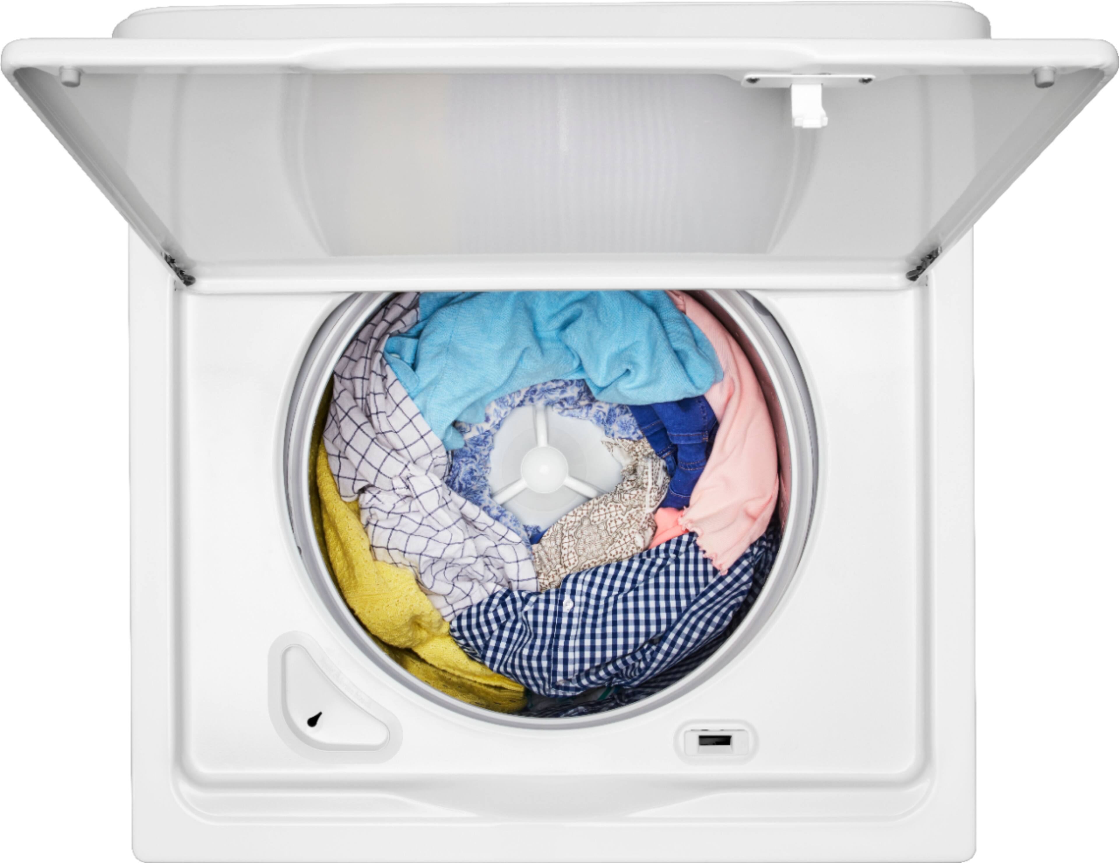 Alt View 12. Whirlpool - 3.9 Cu. Ft. Top Load Washer with Water Level Selection - White.