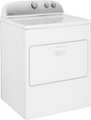 Alt View 1. Whirlpool - 7 Cu. Ft. Electric Dryer with AutoDry Drying System - White.