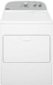 Front Zoom. Whirlpool - 7 Cu. Ft. Electric Dryer with AutoDry Drying System - White.