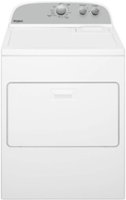 Whirlpool - 7 Cu. Ft. 14-Cycle Electric Dryer - White - Front_Zoom