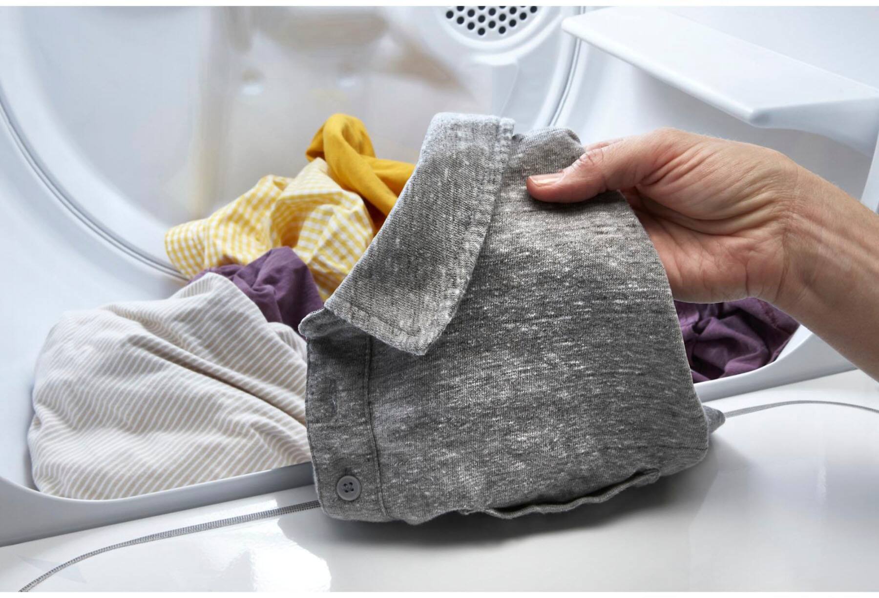 Alt View 14. Whirlpool - 7 Cu. Ft. Electric Dryer with AutoDry Drying System - White.