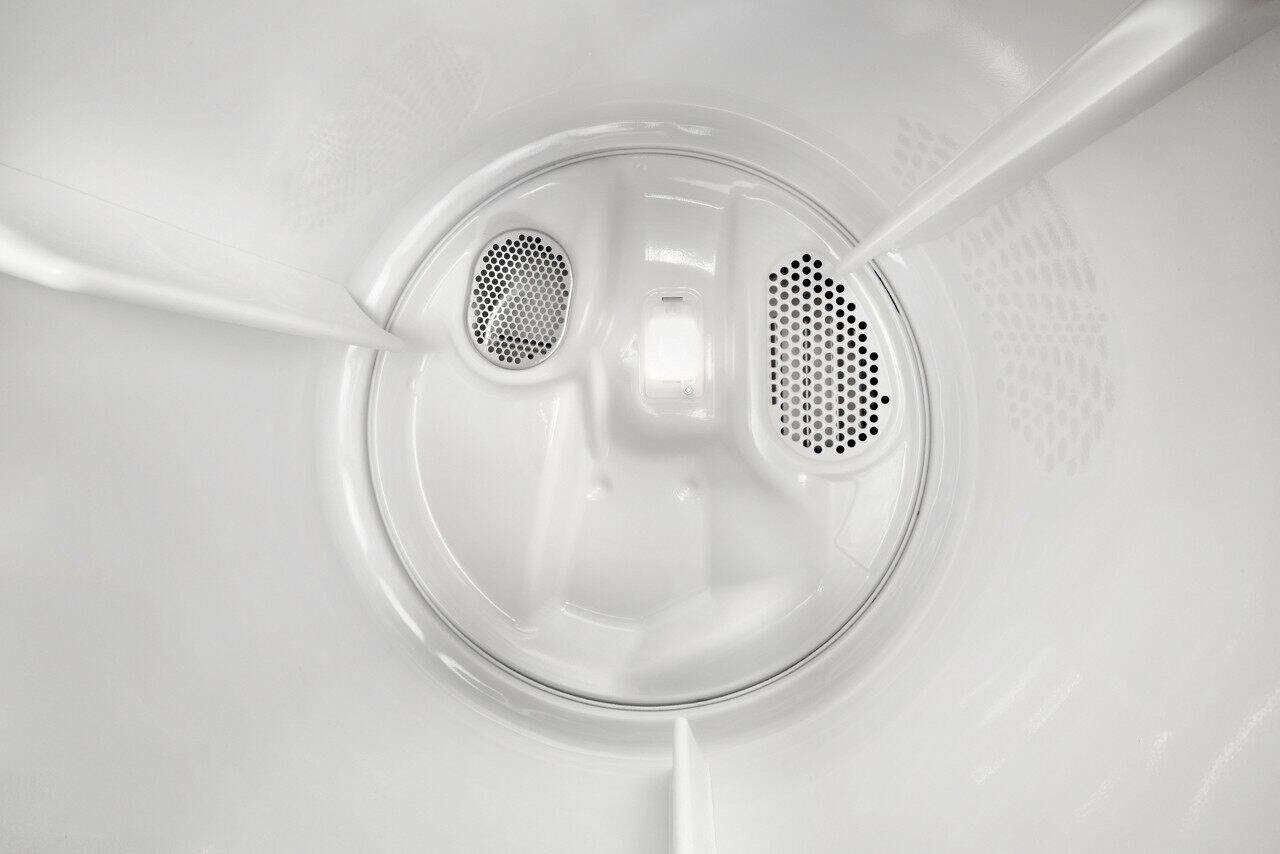 Alt View 13. Whirlpool - 7 Cu. Ft. Electric Dryer with AutoDry Drying System - White.